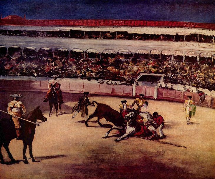Arte Impresionista De Édouard Manet Corrida de toros, 1865-1866