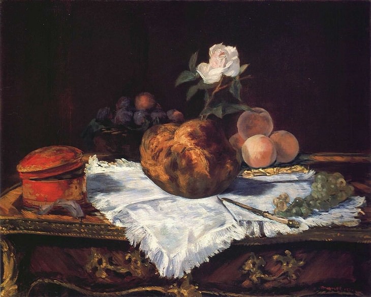 Arte Impresionista De Édouard Manet El bollo de leche, 1870