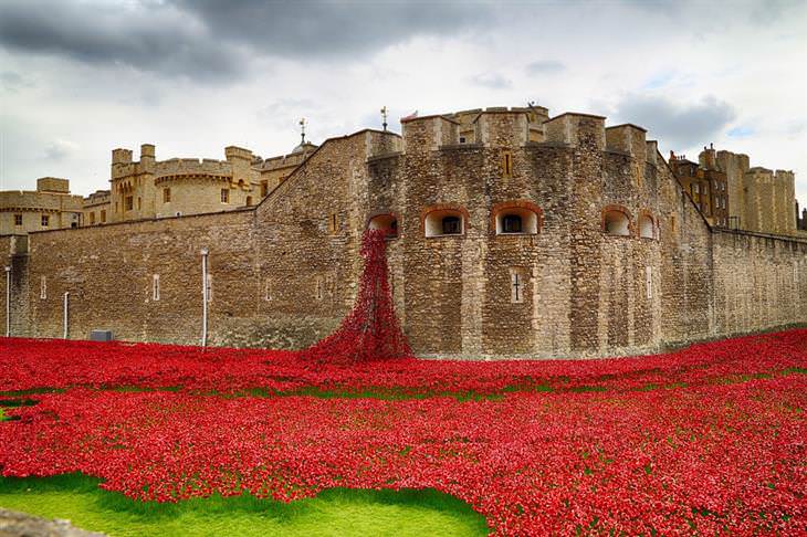 10 Bellos Sitios Patrimonio De La Humanidad En Inglaterra Torre de Londres jardín