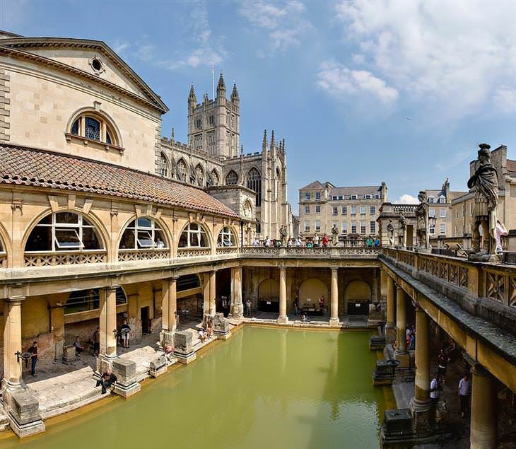 10 Bellos Sitios Patrimonio De La Humanidad En Inglaterra La ciudad de Bath río