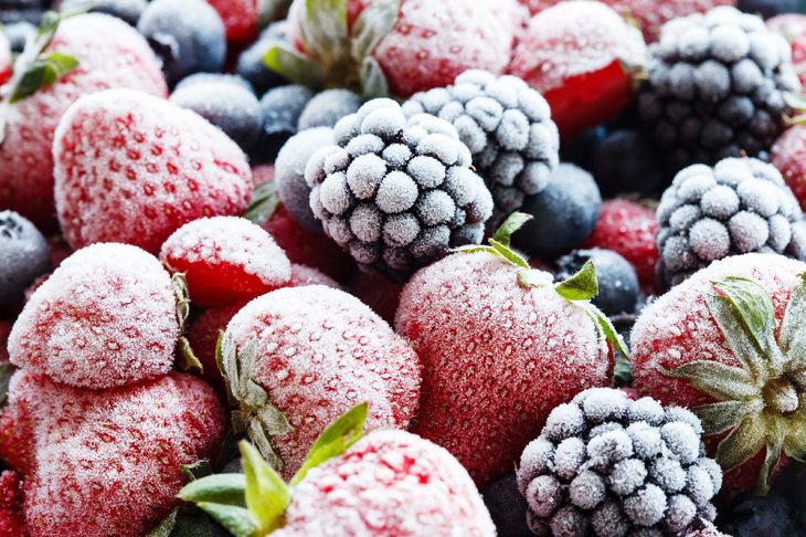 Cinco mejores alimentos congelados que puedes comprar frutas congeladas