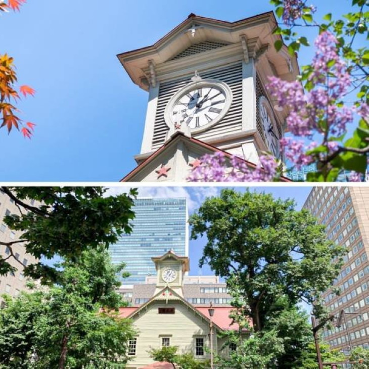 Expectativas Vs. Realidad Destinos Turísticos La torre del reloj de Sapporo, Japón