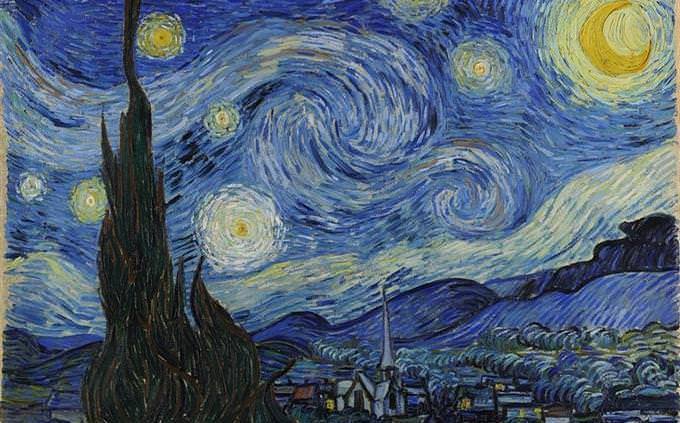 La noche estrellada de Vincent van Gogh