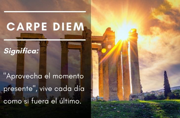 15 Frases En Latín Que Usamos Cada Día carpe diem
