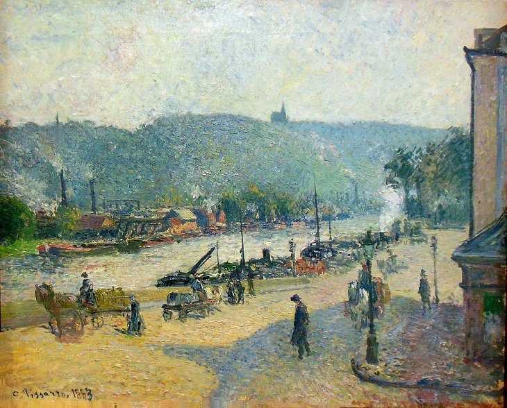 Arte de Camille Plaza Lafayette, Rouen, 1883