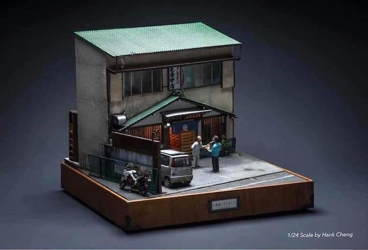 Dioramas De Hank Cheng Exterior de una tienda