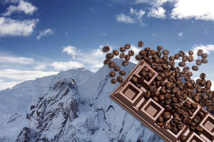 4. Los suizos son los mayores consumidores de chocolate del mundo.