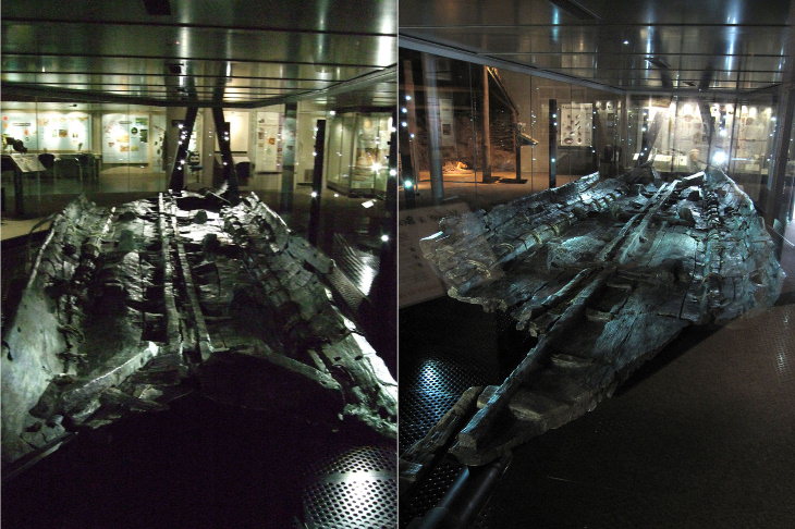Barcos Antiguos Encontrados Barco de la Edad de Bronce de Dover (1500 a. C.)