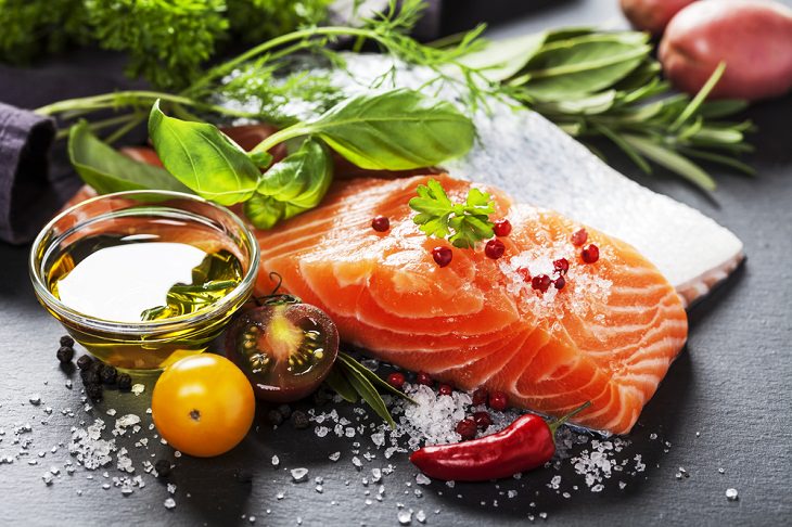 salmón alimentos curativos