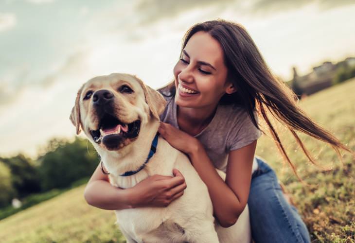 consejos de la ciencia para ser feliz, acariciar un perro