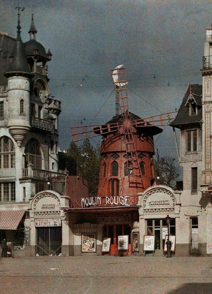 Fotos antiguas, Moulin Rouge , París