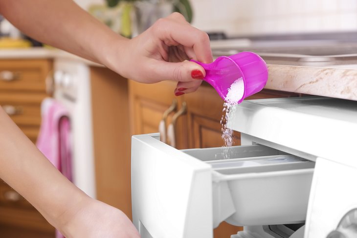 Tips para la dosificación del detergente en polvo al lavar la ropa