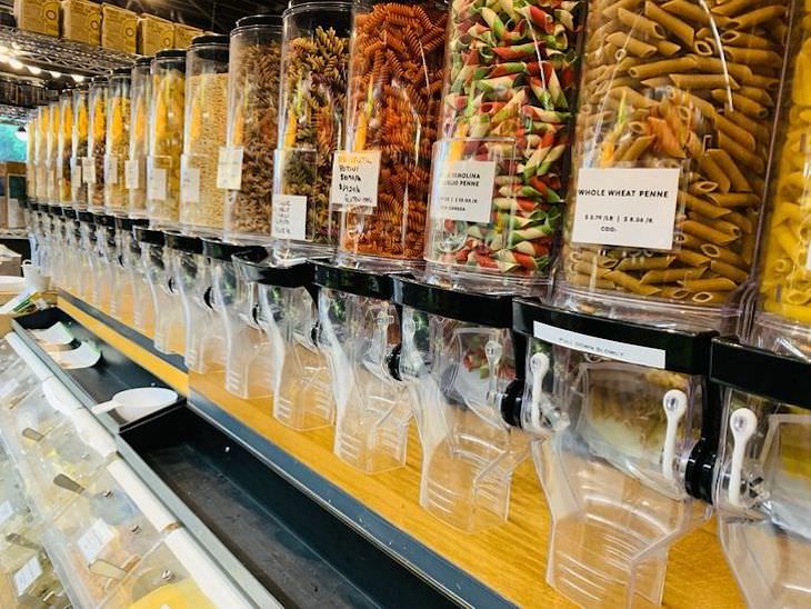 Peculiaridades en los supermercados de todo el mundo Tienda de residuos cero