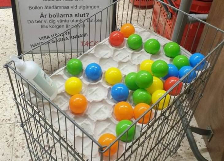 Peculiaridades en los supermercados de todo el mundo bolas