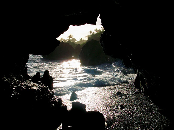 Cuevas marinas, Hawai