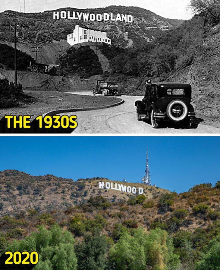 Destinos turísticos de entonces y de ahora Hollywood, Los Ángeles, Estados Unidos