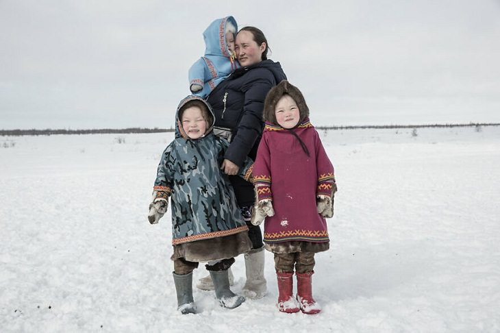 "Personas de la Tundra" de Yulia Nevskaya, ganadora del primer lugar