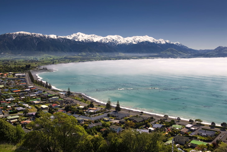 Ciudades Para Visitar En Invierno Kaikoura, Nueva Zelanda