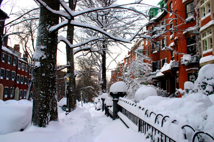 Ciudades Para Visitar En Invierno Boston, Massachusetts, Estados Unidos