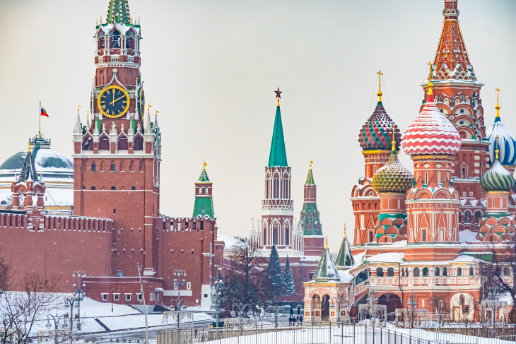 Ciudades Para Visitar En Invierno Moscú, Rusia