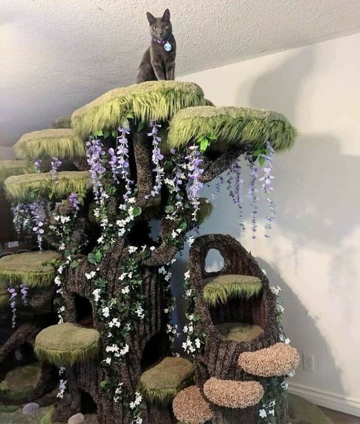 Gatos Mimados Árbol para gatos, versión de lujo
