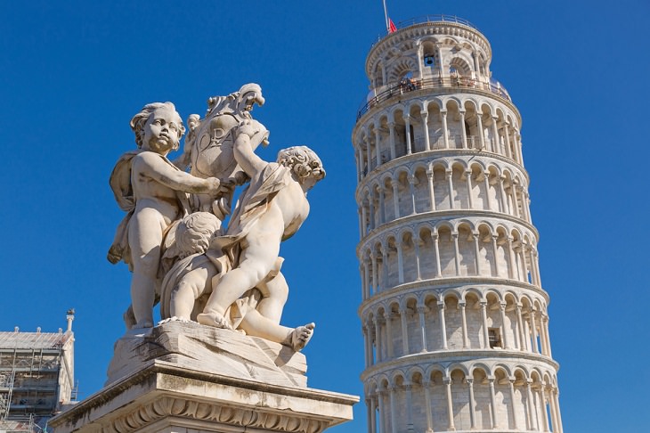 Datos Sobre La Torre De Pisa La estructura icónica se ha inclinado en varias direcciones