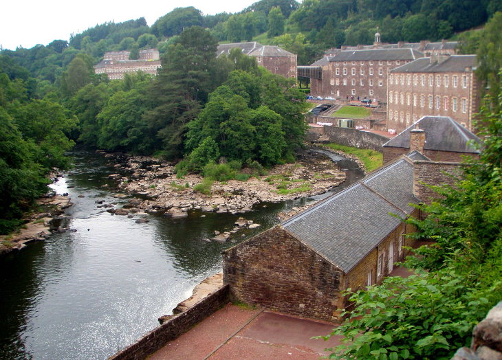 Lugares que visitar en Escocia  Lanark