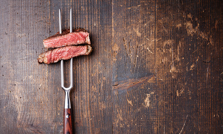  Alérgenos De La Carne Roja Aumentan El Riesgo De Problemas Cardíacos Trozo de carne roja