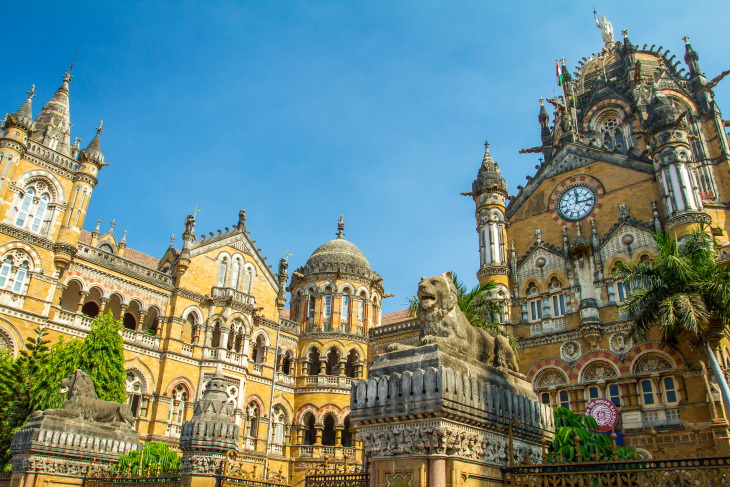 Arquitectura victoriana El  terminal Chhatrapati Shivaji