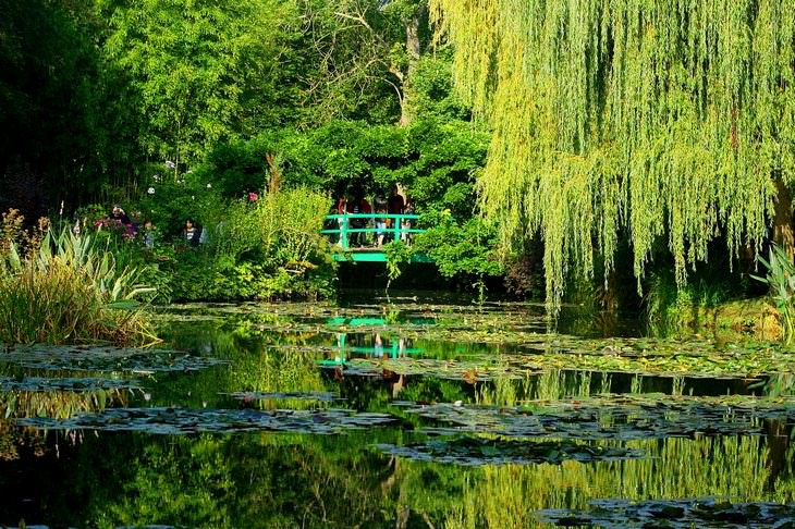 Hermosos jardines: Puente Monet