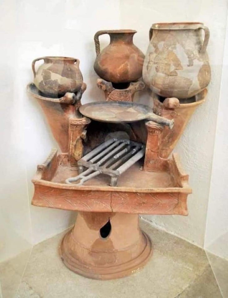 Hallazgos Arqueológicos Asombrosos estación de cocina griega antigua de 2.500 años