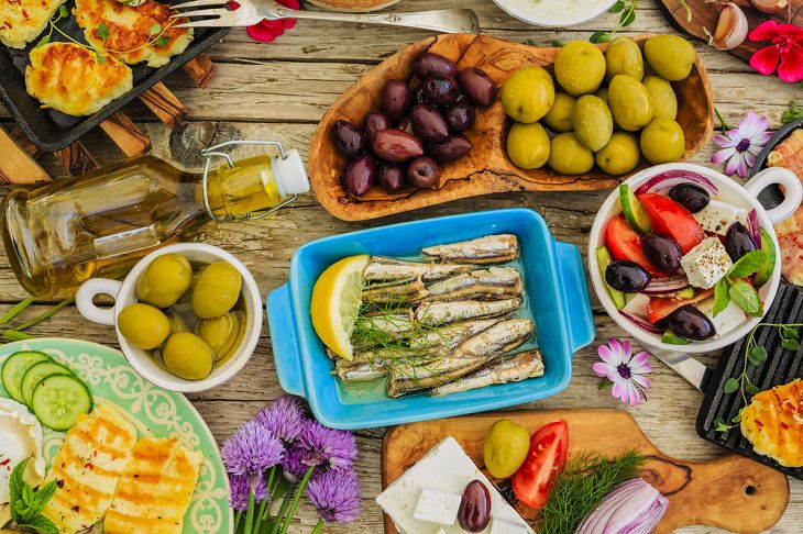 Cocinas más saludables, griega