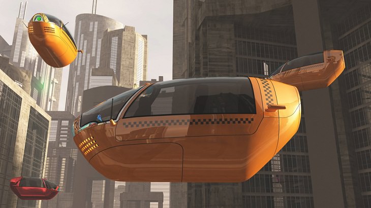Cosas que esperar en 2022, taxis eléctricos voladores