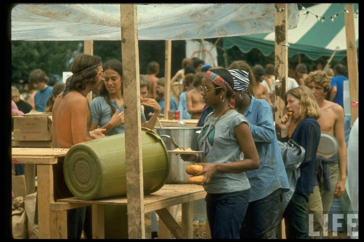 Woodstock venta de comidas
