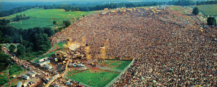 Woodstock foto aerea