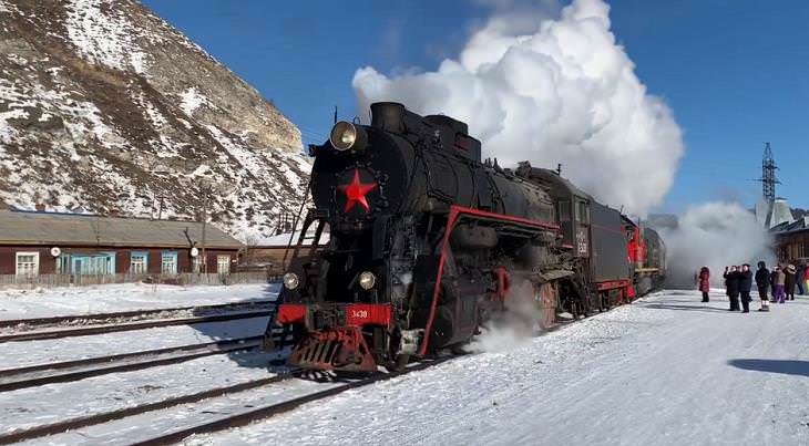 Paseos en tren de invierno, el país de las maravillas invernales del Transiberiano