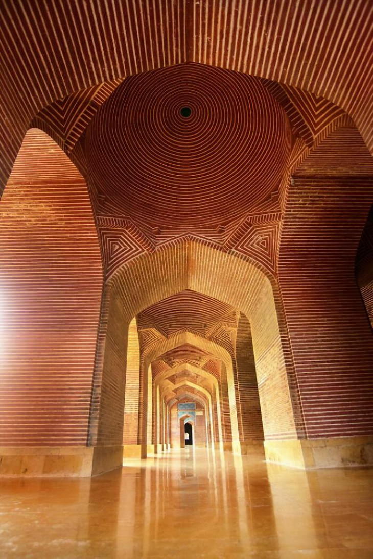 Hermosos Edificios Alrededor Del Mundo La mezquita Shah Jahan en Pakistán se remonta al siglo XVII