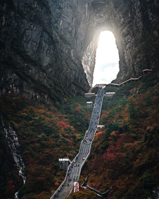 Fotos De Asia De Ryosuke Kosuge Montaña Heaven's Gate, Zhangjiajie, China