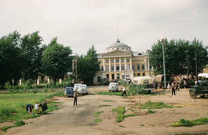 Fotos Inéditas De La Unión Soviética Palacio Ostankino, en el norte de Moscú