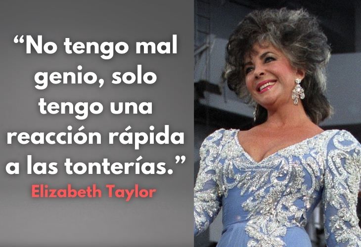 12 Frases De La Actriz Elizabeth Taylor