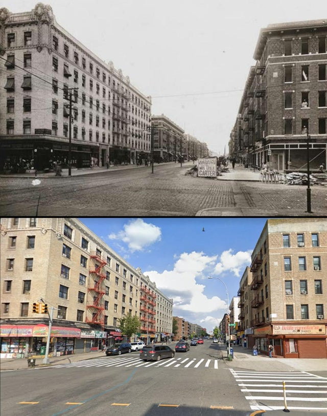  Increíbles Fotos De Cómo El Tiempo Lo Transforma Todo El Bronx - 1913 y 2020