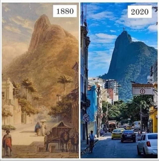  Increíbles Fotos De Cómo El Tiempo Lo Transforma Todo Río de Janeiro