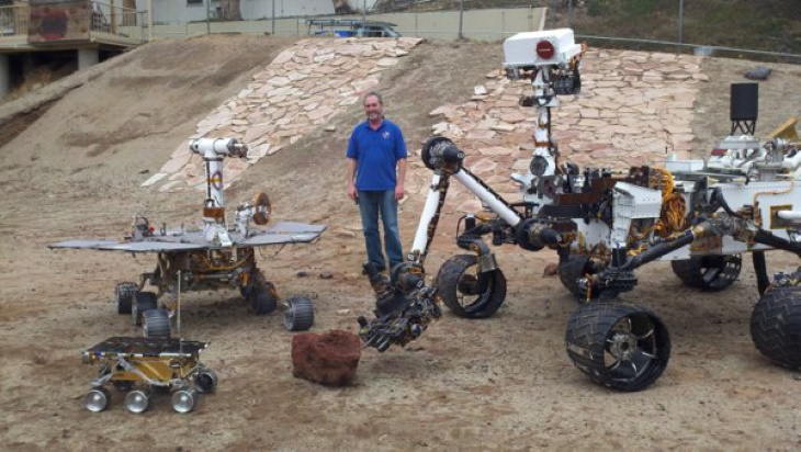 Fotos De Comparaciones Exploradores de Marte comparados con el tamaño de un humano