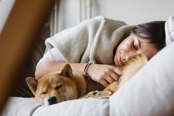 Hábitos De Sueño De Todo El Mundo Dormir con mascotas