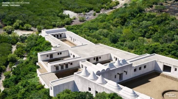 Palacios Reconstruidos Digitalmente Husuni Kubwa, Tanzania