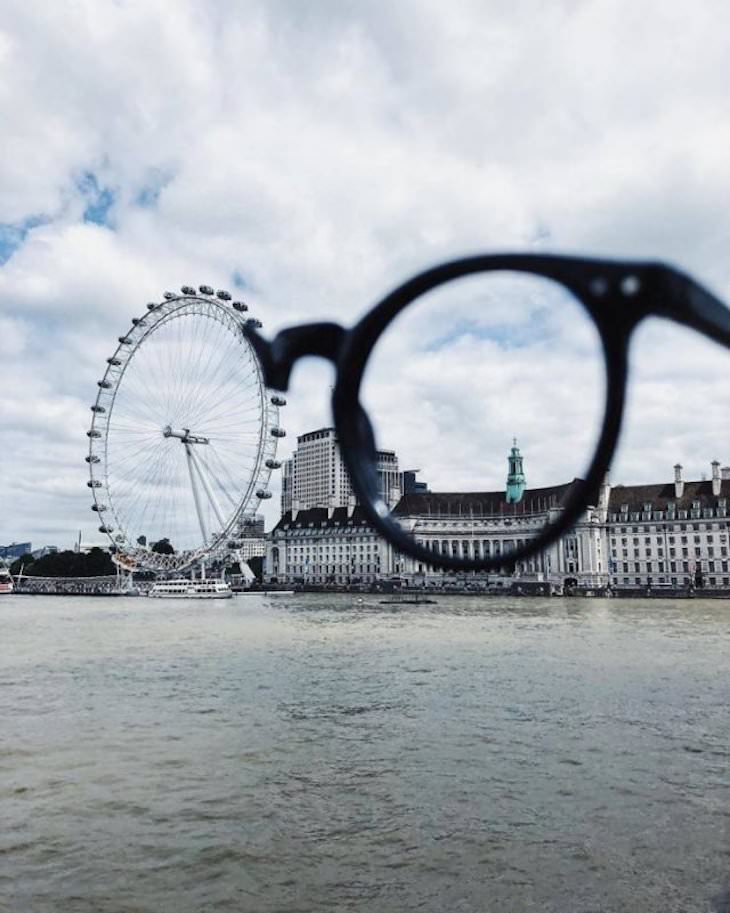 22 Ilusiones Ópticas Que Lograrán Confundirte London Eye