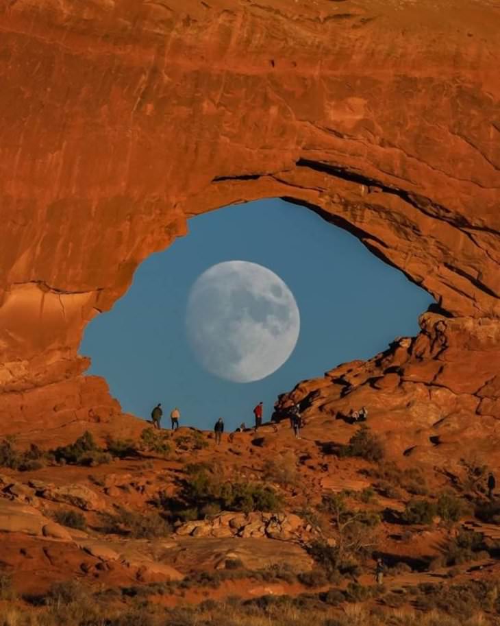 22 Ilusiones Ópticas Que Lograrán Confundirte Super luna