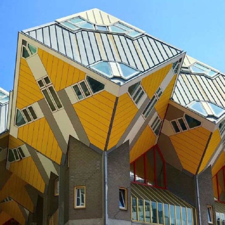 Rarezas Arquitectónicas Casas cubo en Rotterdam, Países Bajos