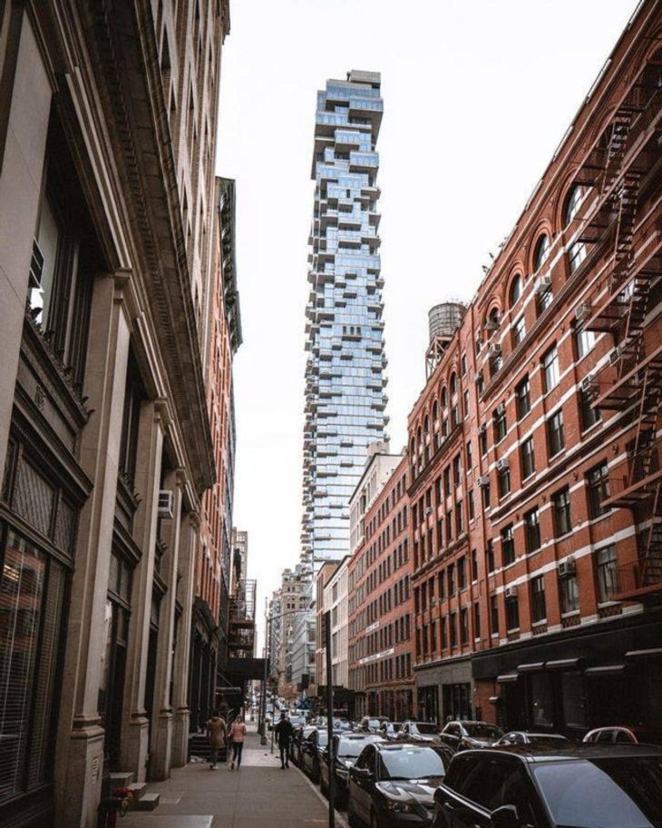 Rarezas Arquitectónicas Este rascacielos de 821 250 m y 57 pisos en la ciudad de Nueva York