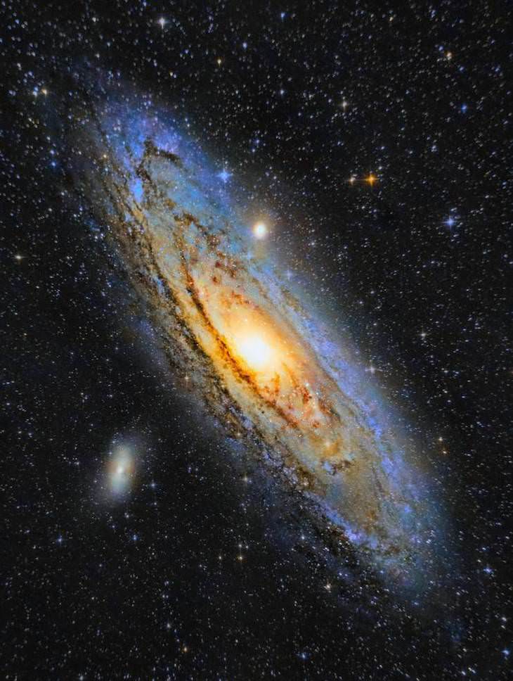 Conmovedoras Fotos Que Nos Muestran La Belleza De La Naturaleza imagen de la galaxia de Andrómeda